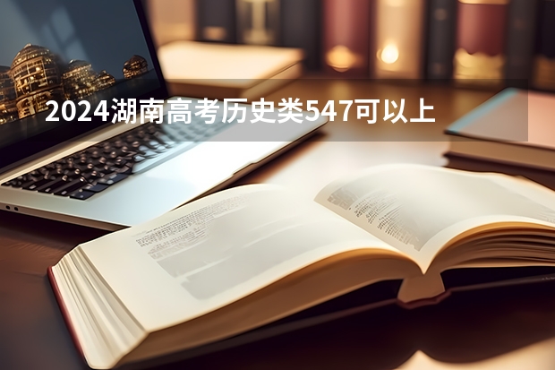 2024湖南高考历史类547可以上什么大学预测