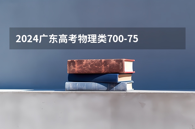 2024广东高考物理类700-750可以上什么大学预测