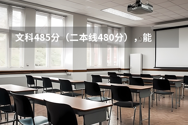 文科485分（二本线480分），能报四川在成都的什么大学？谢谢