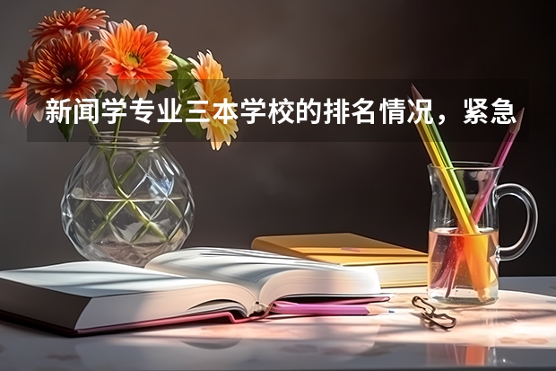 新闻学专业三本学校的排名情况，紧急！！（三本院校的会计专业排名）