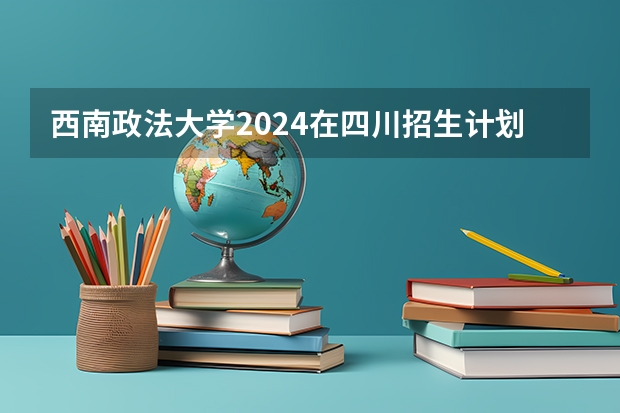 西南政法大学2024在四川招生计划