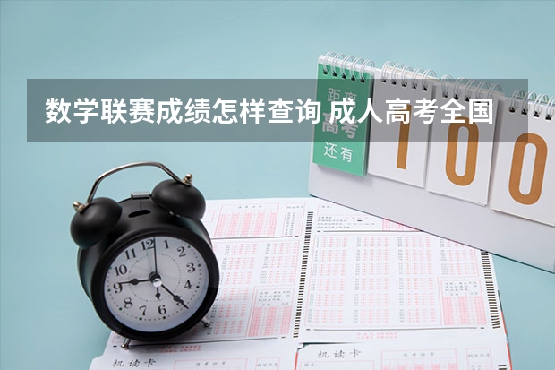 数学联赛成绩怎样查询 成人高考全国各地区录取结果查询入口汇总？