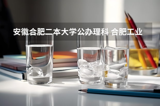 安徽合肥二本大学公办理科 合肥工业大学二本录取分数线