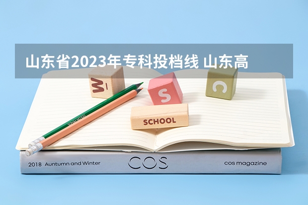 山东省2023年专科投档线 山东高考投档线