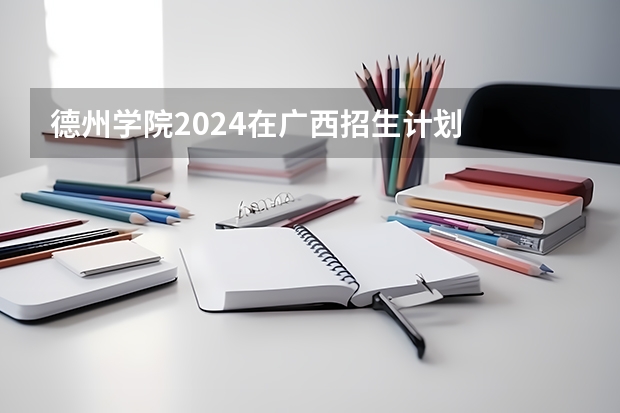 德州学院2024在广西招生计划