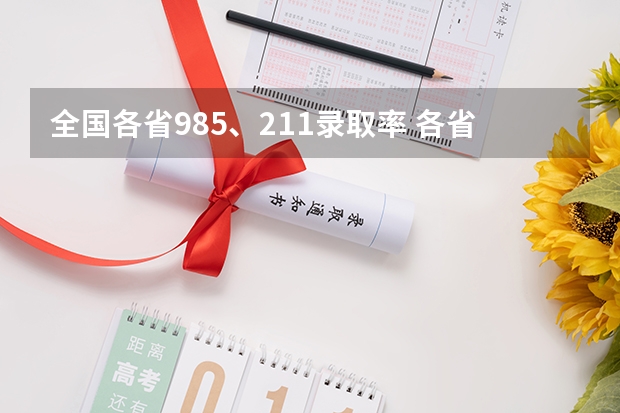 全国各省985、211录取率 各省高考本科录取率