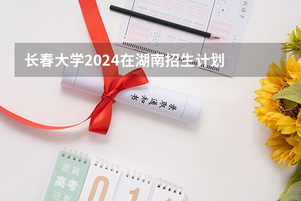 长春大学2024在湖南招生计划