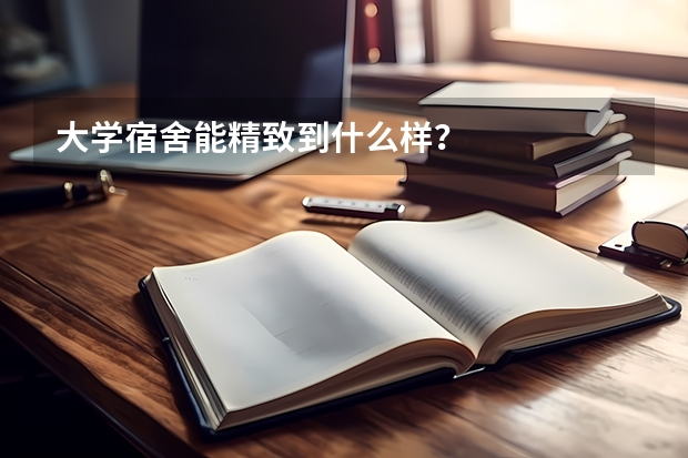 大学宿舍能精致到什么样？