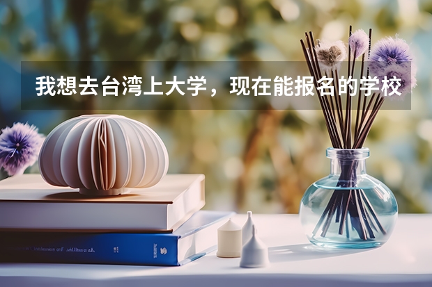 我想去台湾上大学，现在能报名的学校都有哪些？私立和国立的有什么区别，哪个更好？还有那边形势怎么样？