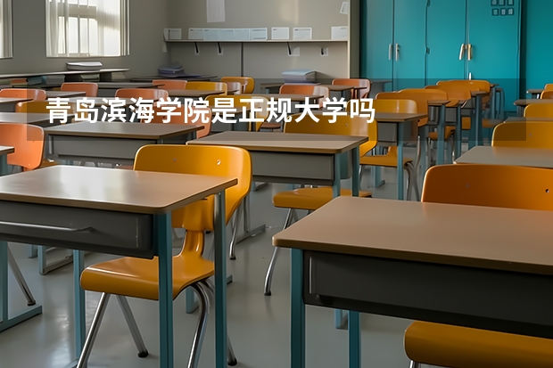 青岛滨海学院是正规大学吗