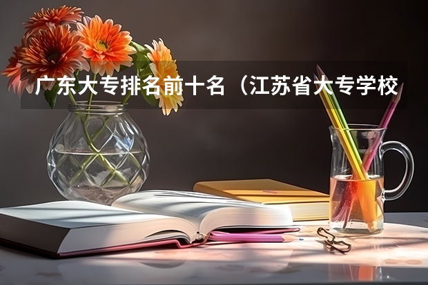 广东大专排名前十名（江苏省大专学校排名）