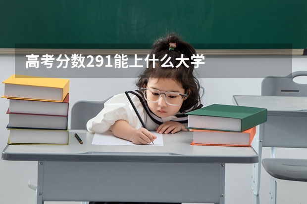 高考分数291能上什么大学