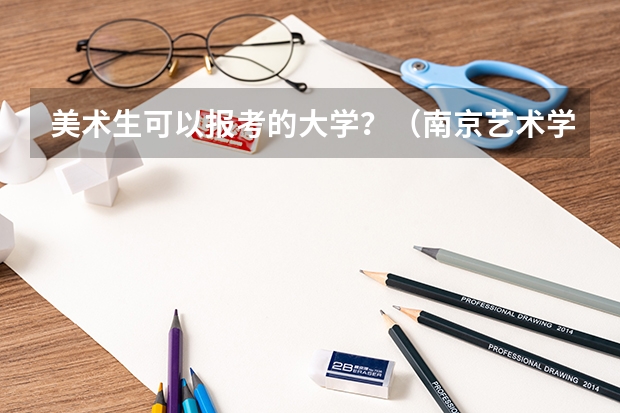 美术生可以报考的大学？（南京艺术学院分数线美术生）