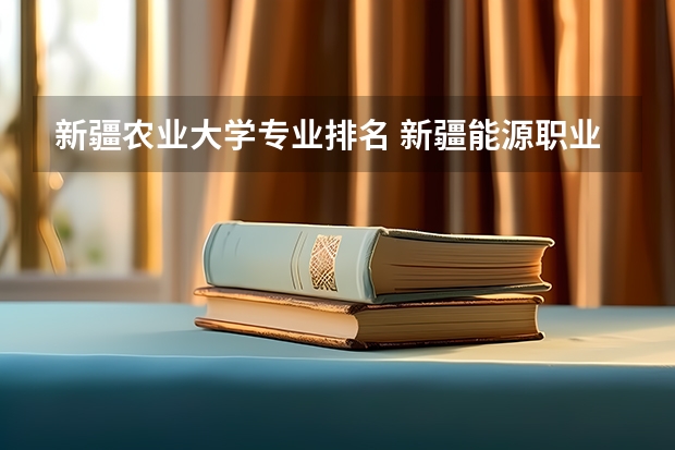 新疆农业大学专业排名 新疆能源职业技术学院王牌专业排名一览表