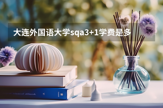 大连外国语大学sqa3+1学费是多少