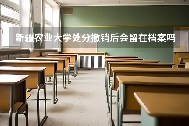 新疆农业大学处分撤销后会留在档案吗