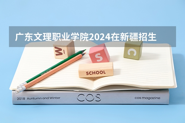 广东文理职业学院2024在新疆招生计划