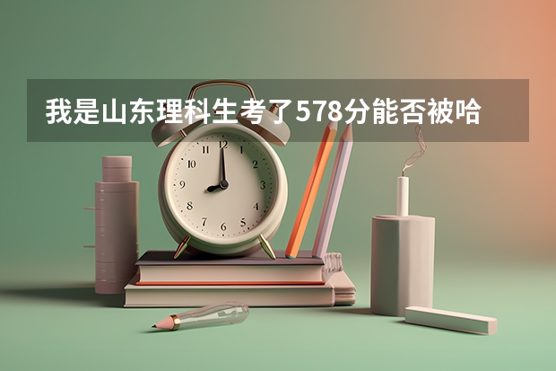 我是山东理科生考了578分能否被哈尔滨理工大学录取（山东理工职业学院分数线）