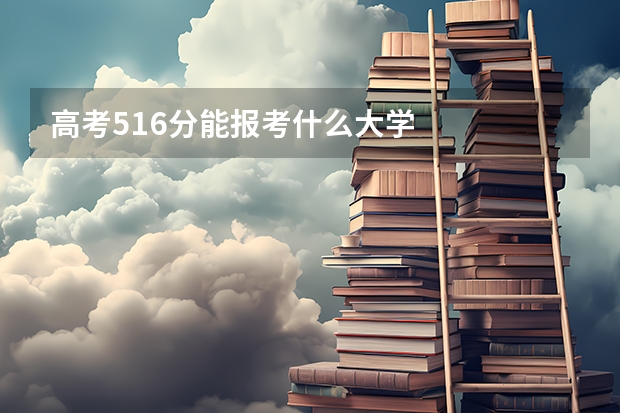 高考516分能报考什么大学