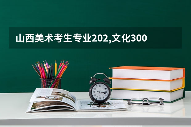 山西美术考生专业202,文化300能上什么学校?