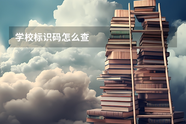 学校标识码怎么查